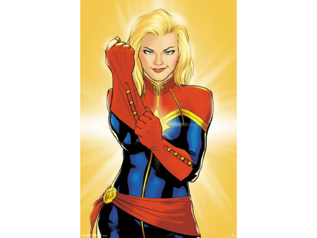 Captain Marvel - Glove Poster Print (22 x 34)