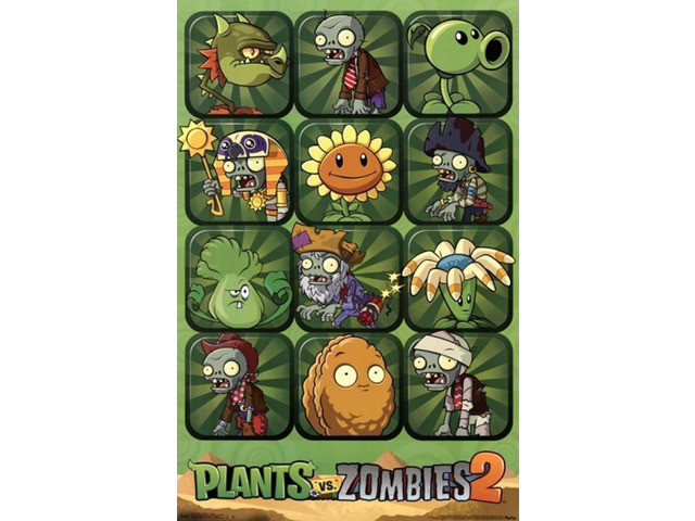 Plants vs. Zombies 2 Poster Print (24 x 36)