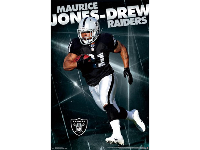 Oakland Raiders - M Jones-Drew 14 Poster Print (24 x 36)