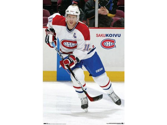 Montreal Canadiens - Saku Koivu Poster Print (24 x 36)