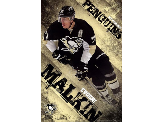 Pittsburgh Penguins - E Malkin 13 Poster Print (22 x 34)
