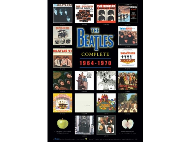 The Beatles Albums Poster (24 X 36)