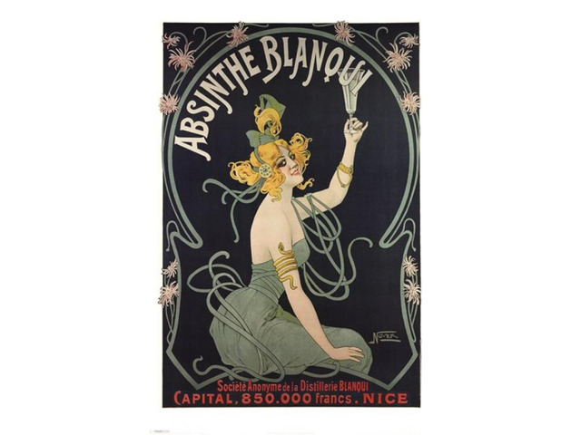 Absinthe Blanqui Nover Poster Print (22 x 34)