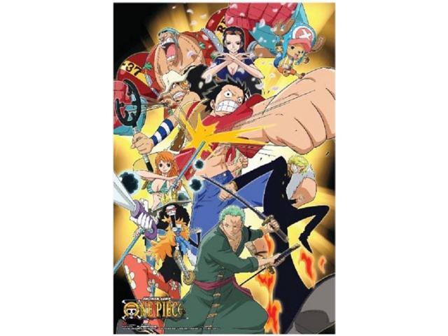 One Piece - Attacking Punch - Anime Poster Print (24 X 36)