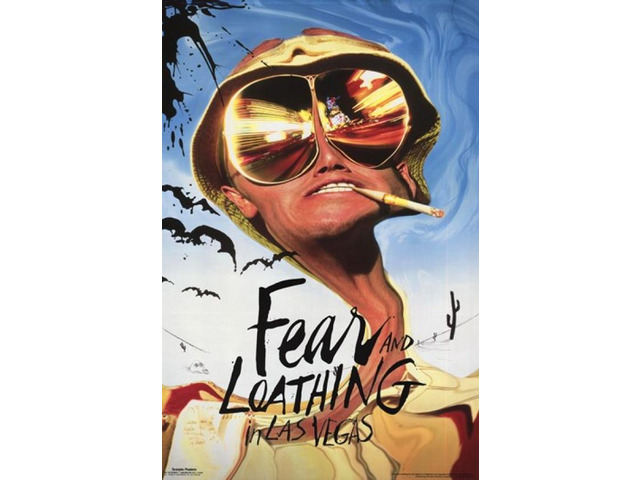 Fear & Loathing In Las Vegas - Hunter S. Thompson Poster Print (24 x 36)