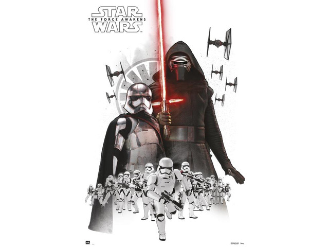 Star Wars Empire White Poster Print (22 x 34)
