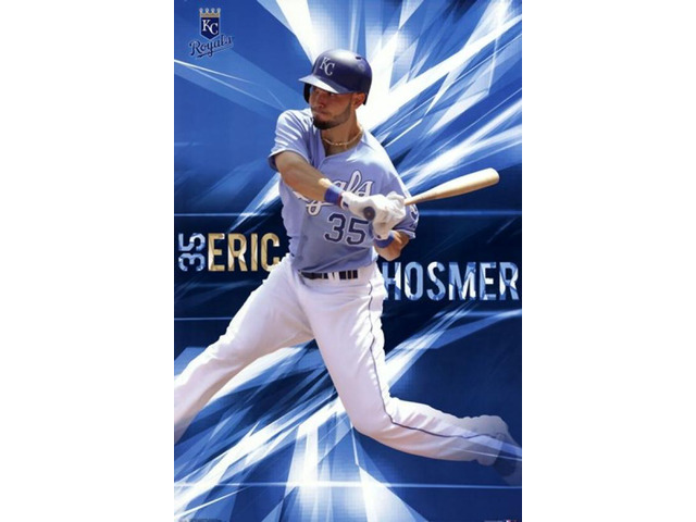 Kansas City Royals - E Hosmer 14 Poster Print (22 x 34)