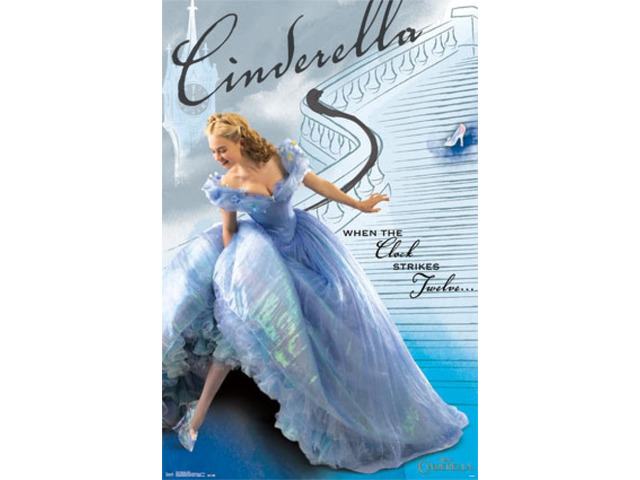 Disney Cinderella - Clock Strikes Twelve Poster Print (24 x 36)