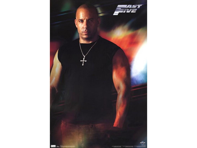 Fast 5 - Dominic Toretto Poster Print (24 x 36)