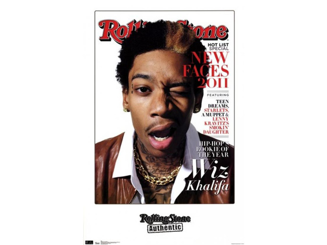 Rolling Stone - Wiz Khalifa 11 Poster Print (22 x 34)