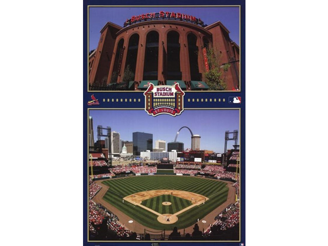 Busch Stadium St. Louis Poster Print (24 x 36)