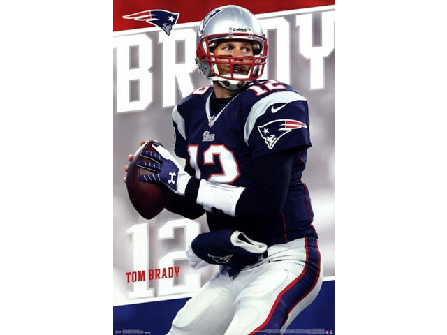 New England Patriots - T Brady 14 Poster Print (24 x 36)