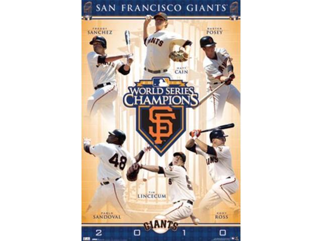 2010 San Francisco Giants World Series - Champs Poster Print (24 x 36)