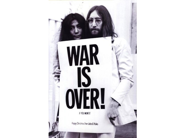 John Lennon - War Is Over Poster Print (22 x 34)