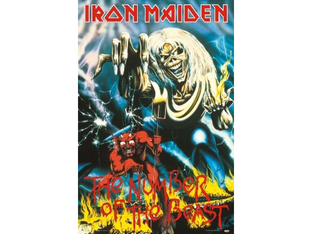 Iron Maiden - The Number Of The Beast Poster Print (24 X 36)