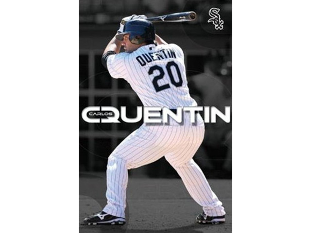 White Sox - Carlos Quentin - 09 Poster Print (24 x 36)