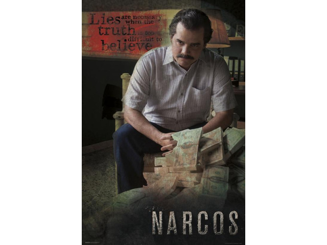 Narcos - Lies Are Necessary Poster Print (24 X 36)