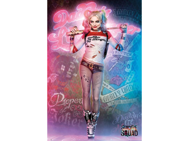 Suicide Squad Harley Harley Quinn Poster Print (22 x 34)