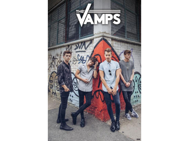 The Vamps - Corner Poster Print (22 x 34)