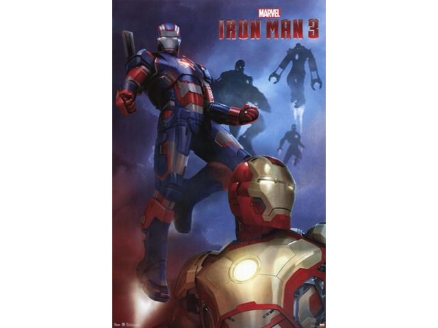 Marvel Iron Man 3 - Patriot Poster Print (24 x 36)