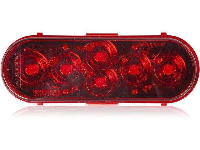 MAXXIMA M63348R-MH Stop/Turn/Tail Light,Oval,1-45/64' W