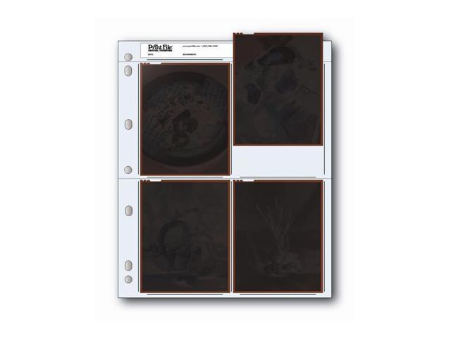 Photos - Other photo accessories Print File Archival Negative Pages Holds Four 4 X 5' Negatives or Transpar