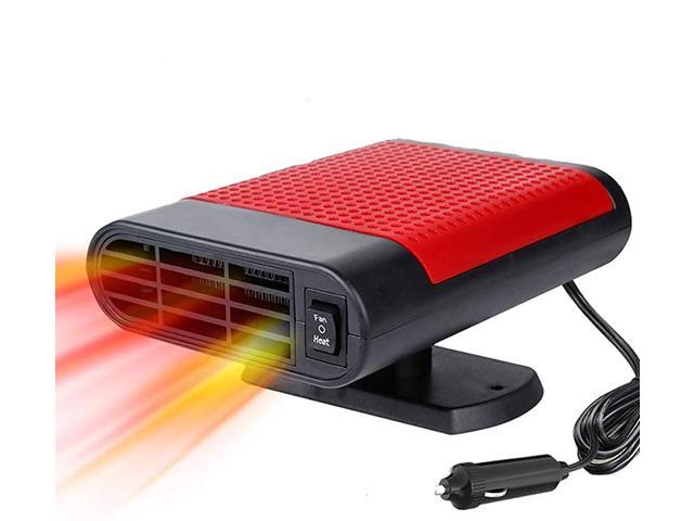 ShowtimeAuto 12V Portable Auto Heater Fan - Red