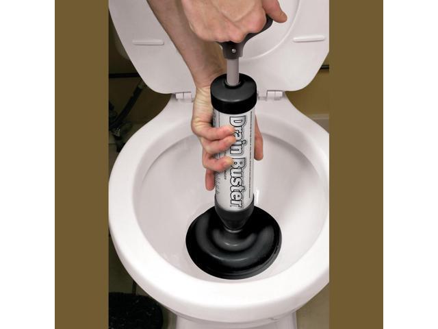 Ideas In Motion Powerful Manual Multi Drain Plunger 2 Cups