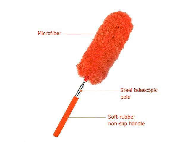 Telescoping Small Microfiber Duster - Single - Orange