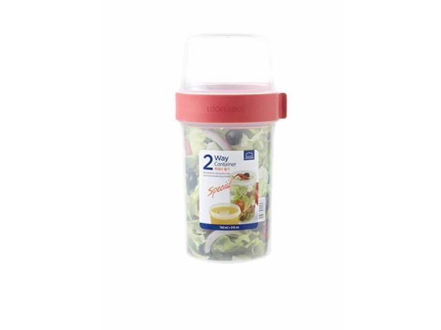 2-Way Meal Prep Container with Detachable Top - 760 mL