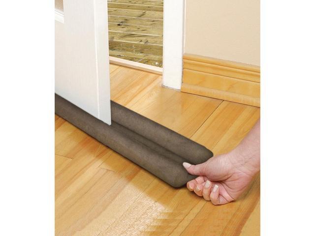 Twin Draft Guard for Doors & Windows - Brown- Set of 2