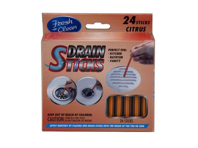 Drain Sticks - Citrus - 24 Sticks