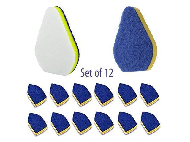 Clean Reach Cleaning Scrubber Replacement Heads - Set of 12