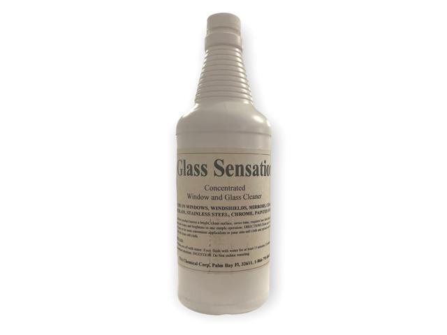 Glass Sensation Cleaner Wiping Dirt Dust Window Glass (1 Qt)