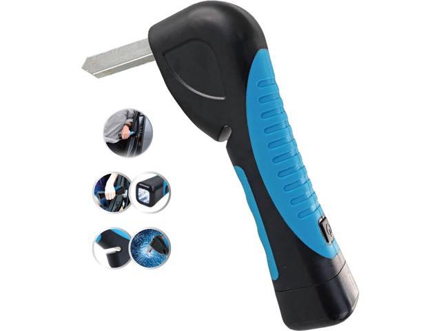 Auto Cane Portable Car Cane Non Slip Grip Built in Flashlight- 3 In 1