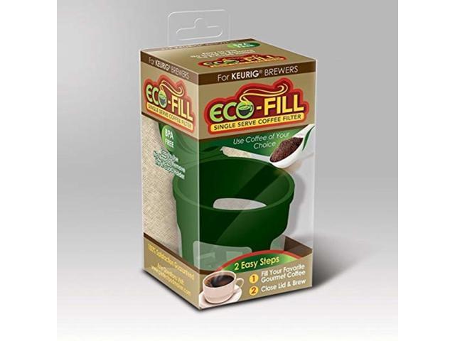 Perfect Pod Eco-Fill Refillable Capsule for K-cup Brewers- 4 Pack