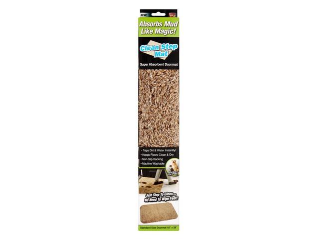 Clean Stepping Gray Mat - Traps Mud & Dirt to Protect Floors