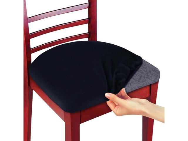Non-Slip Stretchable Seat Cover- Polyester- Black