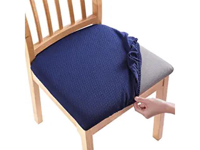 Non-Slip Stretchable Seat Cover- Polyester- Blue