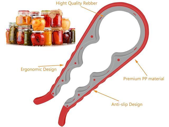 Handy Helpers Multi-Size Jar Opener - 4 Tools in 1 for Easy Opening