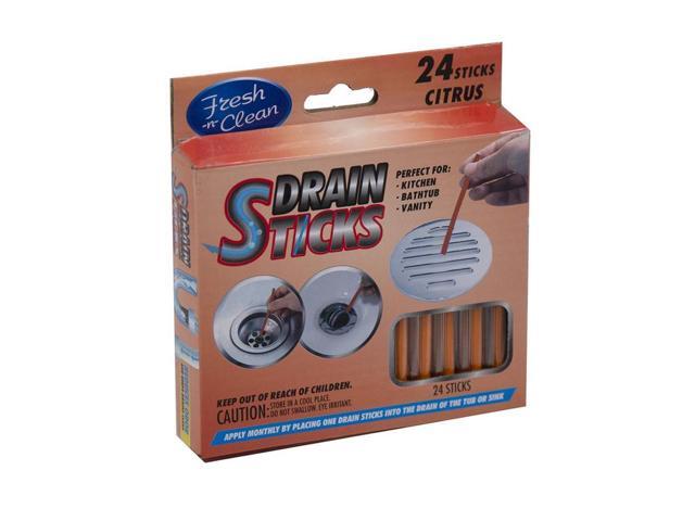 Drain Sticks - Citrus - 24 Sticks