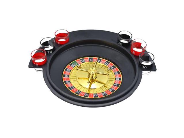 Roulette O - 6 Glass Drinking Shot Game
