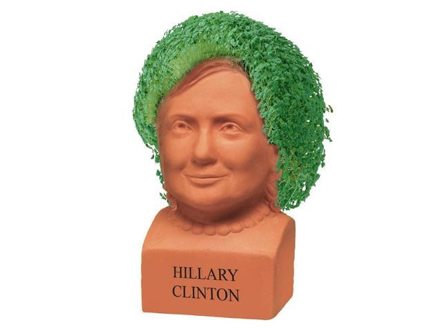 Chia Pet Planter - Freedom of Choice Hillary Clinton- Happy