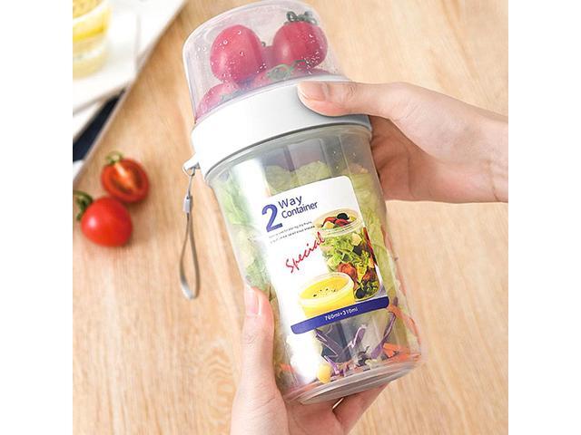 2-Way Meal Prep Container with Detachable Top - 760 mL