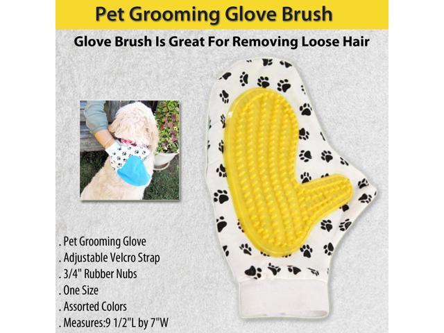 Pet Grooming Glove Brush For Dogs