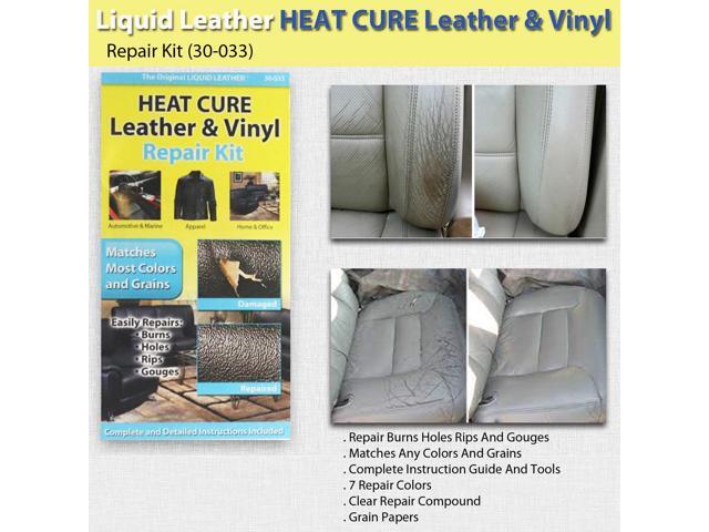 Liquid Leather HEAT CURE Leather & Vinyl Repair Kit (30-033)