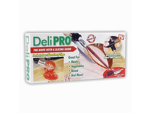Deli Pro Knife and Fork with Slicing Guide