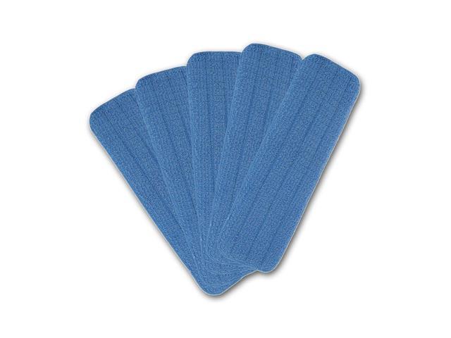 MicroFiber Swivel Mop Pad Refill, 5 pack