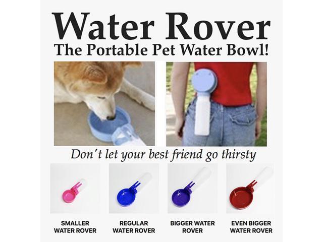 Water Rover Regular 4-Inch Bowl and 15-Ounce Bottle, Pink
