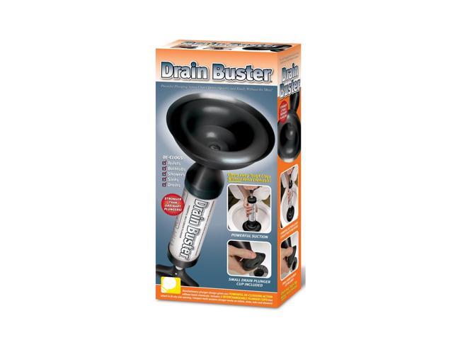 Ideas In Motion Powerful Manual Multi Drain Plunger 2 Cups